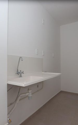 Apartamento à venda com 40m², 2 quartos e 1 vagaCozinha e Área de Serviço