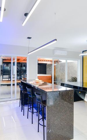 Casa de condomínio para alugar com 127m², 3 quartos e 3 vagasCozinha