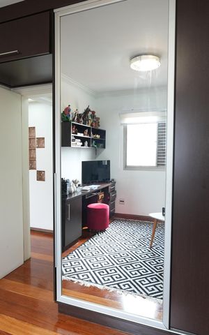 Apartamento à venda com 143m², 3 quartos e 2 vagasQuarto 3
