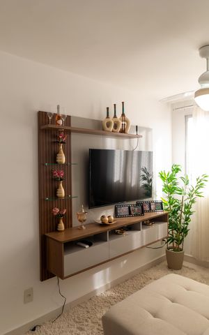 Apartamento à venda com 55m², 2 quartos e 1 vaga Apartamento à venda com 55m², 2 quartos e 1 vagaSalas