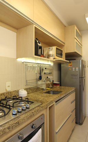 Apartamento à venda com 68m², 1 quarto e 1 vagaCozinha