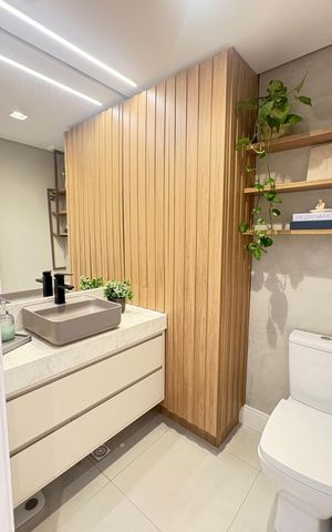 Apartamento à venda com 99m², 2 quartos e 2 vagas Apartamento à venda com 99m², 2 quartos e 2 vagasBanheiro