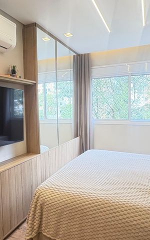Apartamento à venda com 99m², 2 quartos e 2 vagas Apartamento à venda com 99m², 2 quartos e 2 vagasQuarto