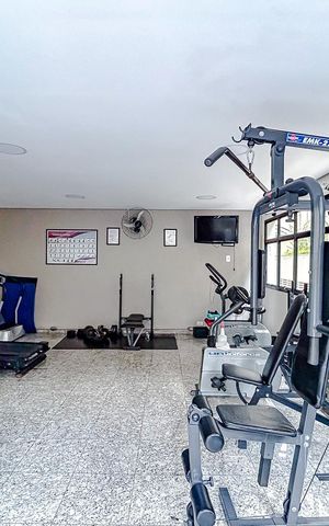 Apartamento à venda com 180m², 4 quartos e 3 vagasÁrea comum - Academia