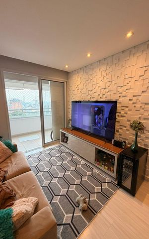 Apartamento à venda com 86m², 3 quartos e 2 vagas Apartamento à venda com 86m², 3 quartos e 2 vagasSala