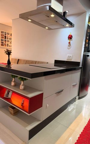 Apartamento à venda com 86m², 3 quartos e 2 vagas Apartamento à venda com 86m², 3 quartos e 2 vagasCozinha