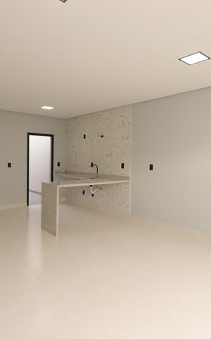 Casa à venda com 125m², 3 quartos e 2 vagasSala