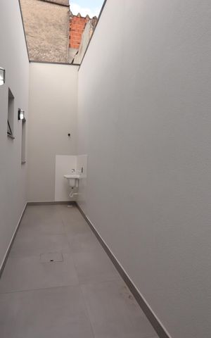 Casa à venda com 125m², 3 quartos e 2 vagasÁrea de Serviço