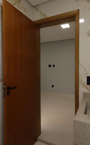Casa à venda com 125m², 3 quartos e 2 vagasBanheiro da Suíte