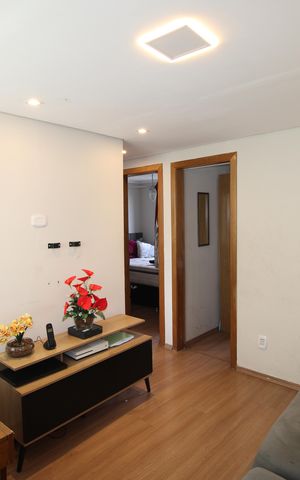 Apartamento para alugar com 46m², 2 quartos e 1 vagaSala