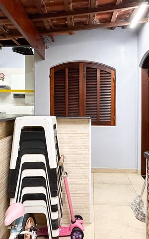 Casa à venda com 200m², 3 quartos e 8 vagasChurrasqueira