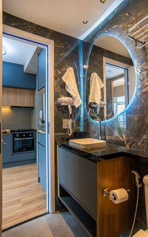 Apartamento para alugar com 30m², 1 quarto e sem vaga Apartamento para alugar com 30m², 1 quarto e sem vagaBanheiro