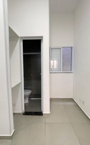 Studio para alugar com 30m², 1 quarto e sem vaga Studio para alugar com 30m², 1 quarto e sem vagaQuarto