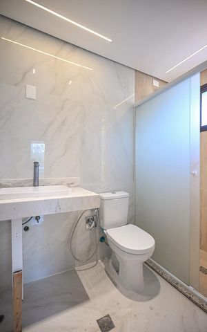 Apartamento à venda com 117m², 3 quartos e 1 vagaBanheiro Suíte 