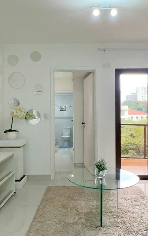 Apartamento para alugar com 45m², 1 quarto e 1 vaga Apartamento para alugar com 45m², 1 quarto e 1 vagaSala
