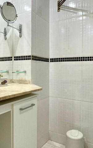 Apartamento para alugar com 45m², 1 quarto e 1 vaga Apartamento para alugar com 45m², 1 quarto e 1 vagaBanheiro da Suíte