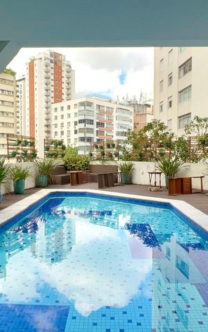 Apartamento para alugar com 45m², 1 quarto e 1 vaga Apartamento para alugar com 45m², 1 quarto e 1 vagaPiscina
