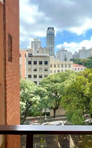Apartamento para alugar com 45m², 1 quarto e 1 vaga Apartamento para alugar com 45m², 1 quarto e 1 vagaVaranda
