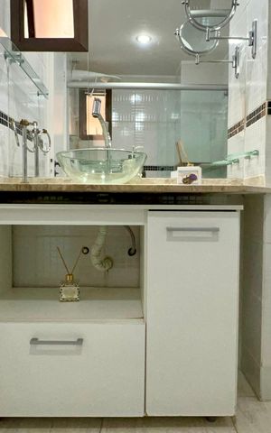 Apartamento para alugar com 45m², 1 quarto e 1 vaga Apartamento para alugar com 45m², 1 quarto e 1 vagaBanheiro da Suíte