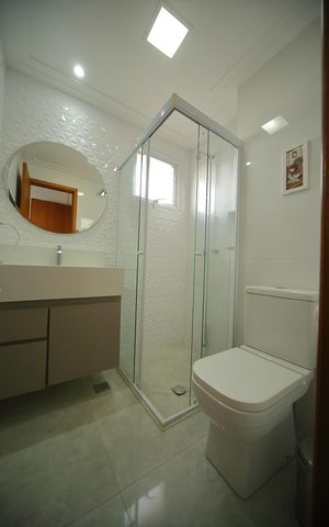 Apartamento à venda com 81m², 3 quartos e 1 vagaBanheiro da Suíte
