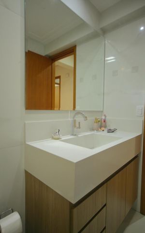 Apartamento à venda com 81m², 3 quartos e 1 vagaBanheiro Social 