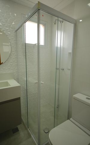 Apartamento à venda com 81m², 3 quartos e 1 vagaBanheiro da Suíte