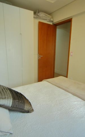 Apartamento à venda com 81m², 3 quartos e 1 vagaQuarto 2 