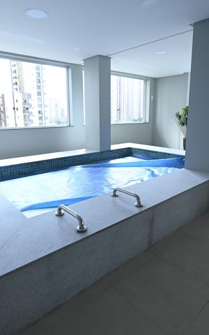 Apartamento à venda com 45m², 1 quarto e 1 vaga