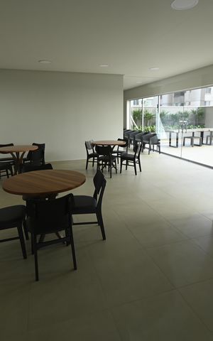 Apartamento à venda com 45m², 1 quarto e 1 vaga