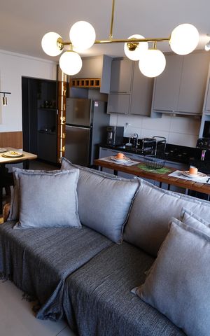Apartamento à venda com 45m², 1 quarto e 1 vaga
