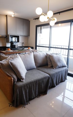 Apartamento à venda com 45m², 1 quarto e 1 vaga