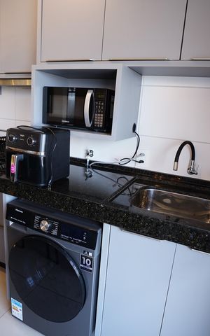 Apartamento à venda com 45m², 1 quarto e 1 vaga