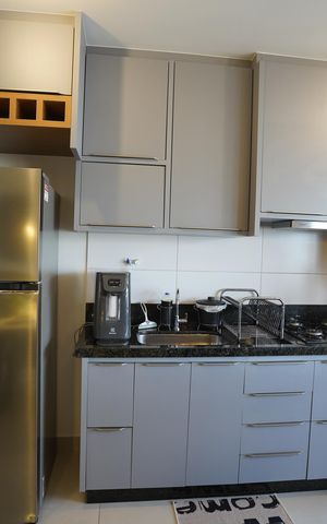 Apartamento à venda com 45m², 1 quarto e 1 vaga