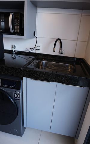 Apartamento à venda com 45m², 1 quarto e 1 vaga