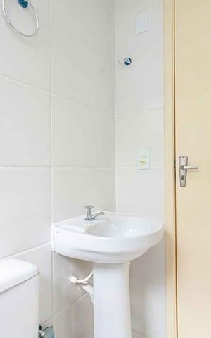 Apartamento para alugar com 65m², 2 quartos e sem vaga Apartamento para alugar com 65m², 2 quartos e sem vagaBanheiro
