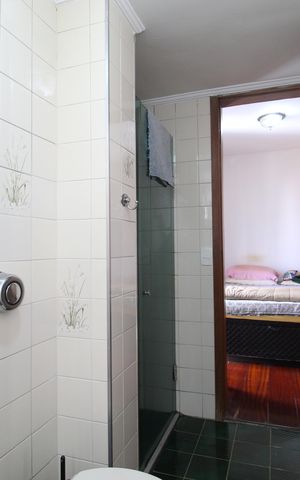 Apartamento para alugar com 130m², 3 quartos e 2 vagasBanheiro da Suíte