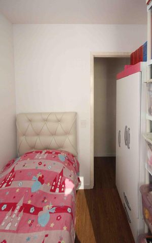 Apartamento à venda com 45m², 2 quartos e 1 vagaQuarto