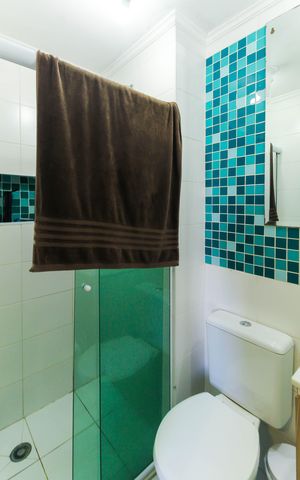 Apartamento à venda com 75m², 3 quartos e 1 vaga Apartamento à venda com 75m², 3 quartos e 1 vagaBanheiro da Suíte 3