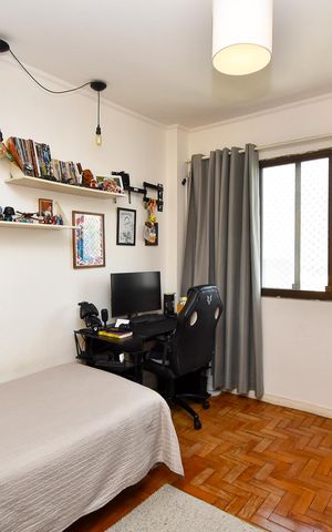 Apartamento à venda com 121m², 3 quartos e 1 vaga Apartamento à venda com 121m², 3 quartos e 1 vagaquarto 2