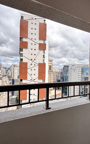 Apartamento para alugar com 25m², 1 quarto e sem vaga Apartamento para alugar com 25m², 1 quarto e sem vagaVaranda