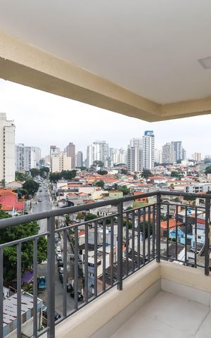 Studio para alugar com 34m², 1 quarto e sem vagaVaranda