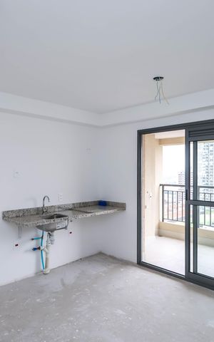 Studio para alugar com 34m², 1 quarto e sem vagaCozinha