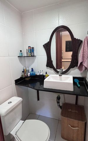Casa de condomínio à venda com 135m², 3 quartos e 2 vagas Casa de condomínio à venda com 135m², 3 quartos e 2 vagasBanheiro do Quarto 3