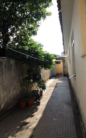 Casa à venda com 100m², 3 quartos e 3 vagasQuintal - Corredor lateral