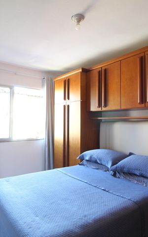 Apartamento à venda com 50m², 2 quartos e 2 vagasQuarto 1