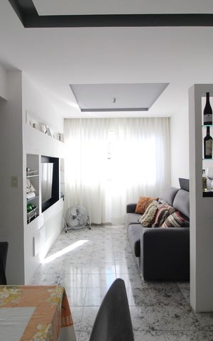 Apartamento à venda com 50m², 2 quartos e 2 vagasSala