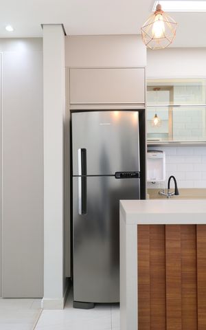 Apartamento à venda com 51m², 2 quartos e 1 vagaCozinha e Área de serviço 