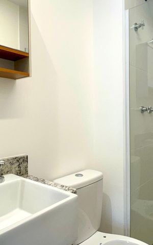 Studio para alugar com 26m², 1 quarto e sem vagaBanheiro