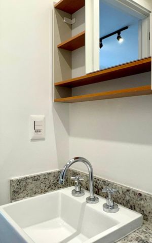 Studio para alugar com 26m², 1 quarto e sem vagaBanheiro
