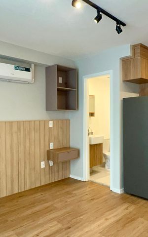 Studio para alugar com 26m², 1 quarto e sem vagaStudio